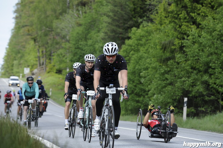 Bild från Vätternrundan 2015