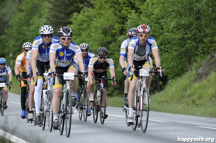 Bild från Vätternrundan 2015
