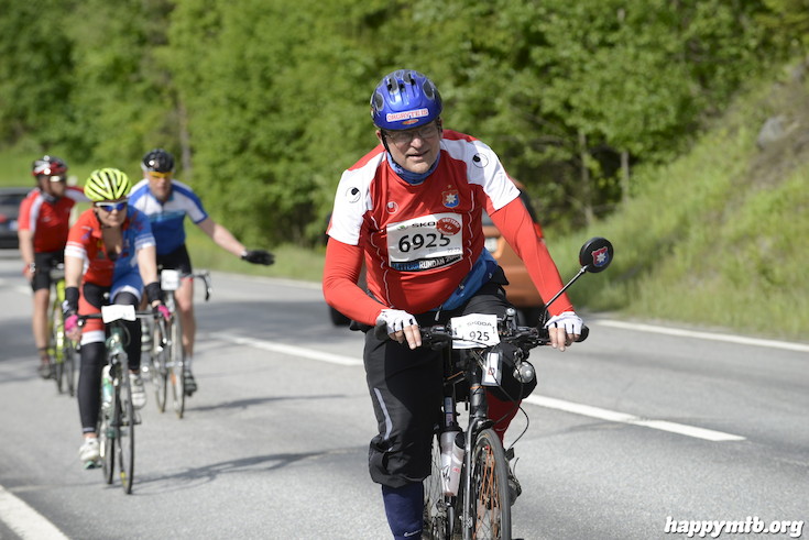 Bild från Vätternrundan 2015