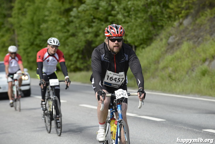 Bild från Vätternrundan 2015