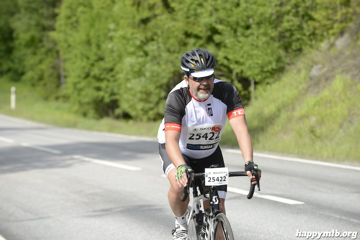 Bild från Vätternrundan 2015