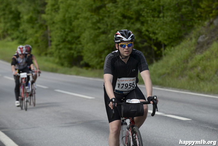 Bild från Vätternrundan 2015