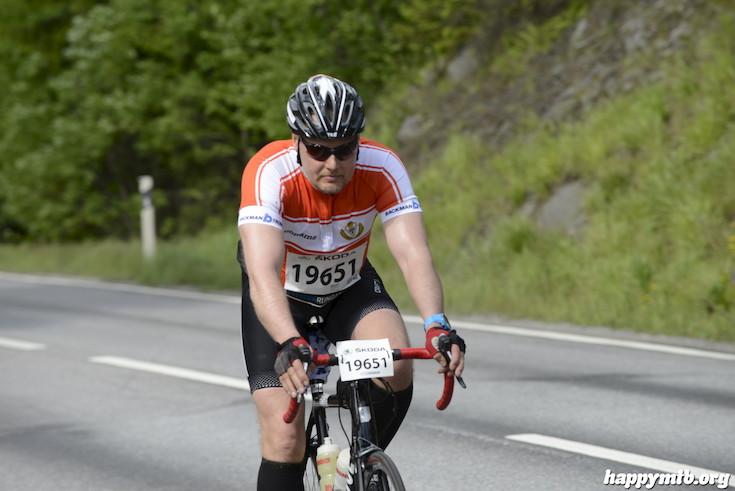 Bild från Vätternrundan 2015