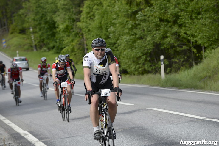 Bild från Vätternrundan 2015