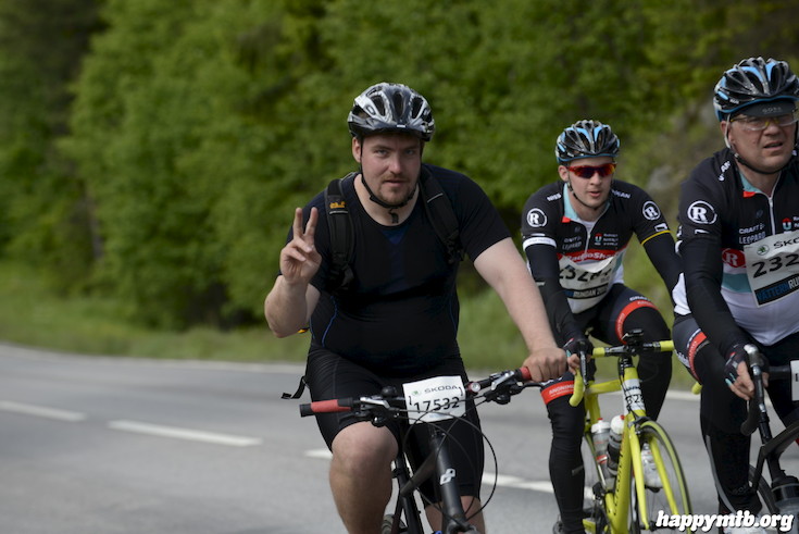 Bild från Vätternrundan 2015