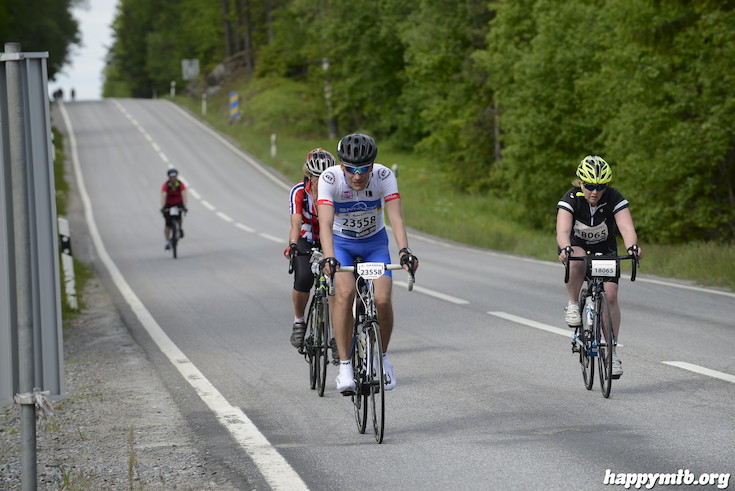 Bild från Vätternrundan 2015
