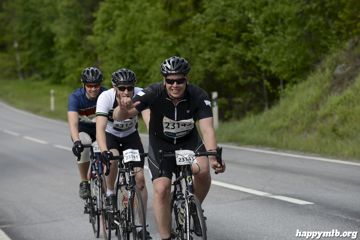 Bild från Vätternrundan 2015