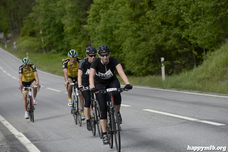 Bild från Vätternrundan 2015