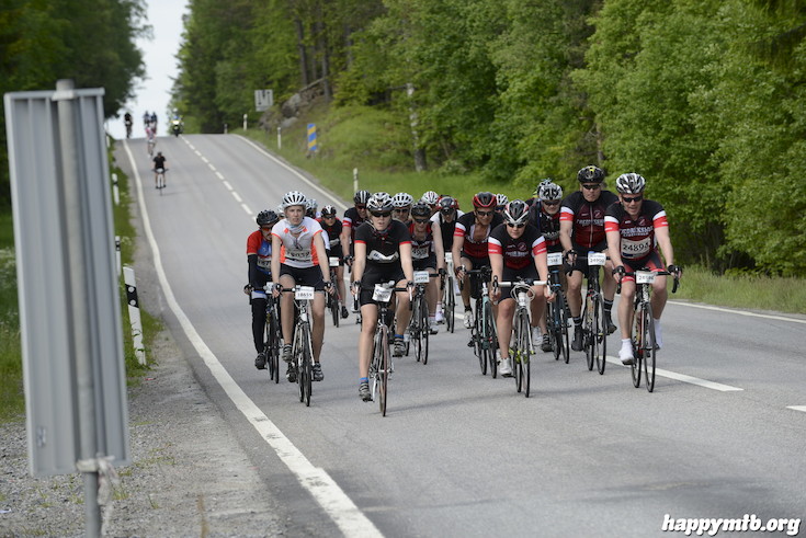 Bild från Vätternrundan 2015
