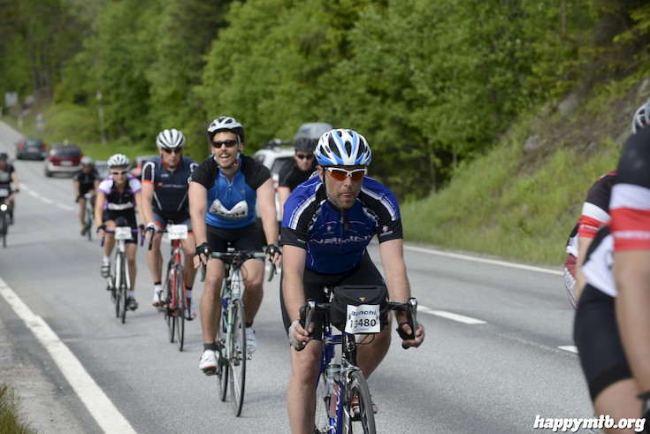 Bild från Vätternrundan 2015