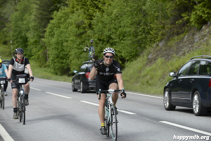 Bild från Vätternrundan 2015