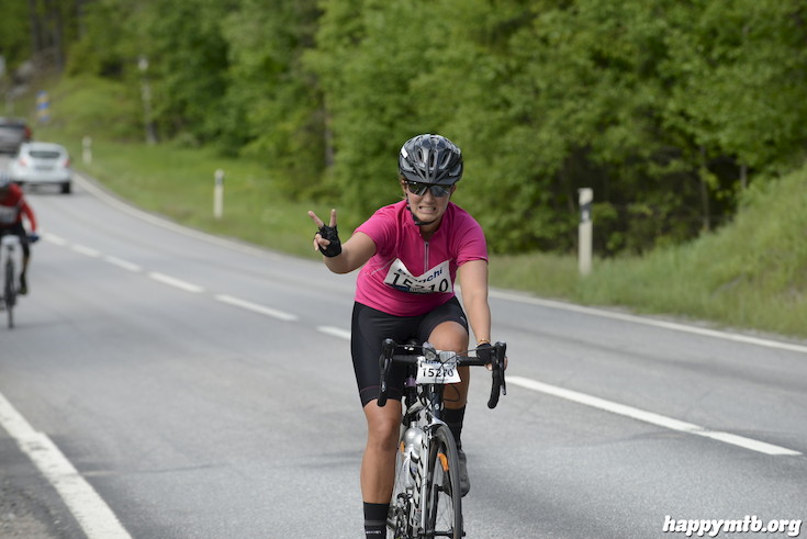 Bild från Vätternrundan 2015