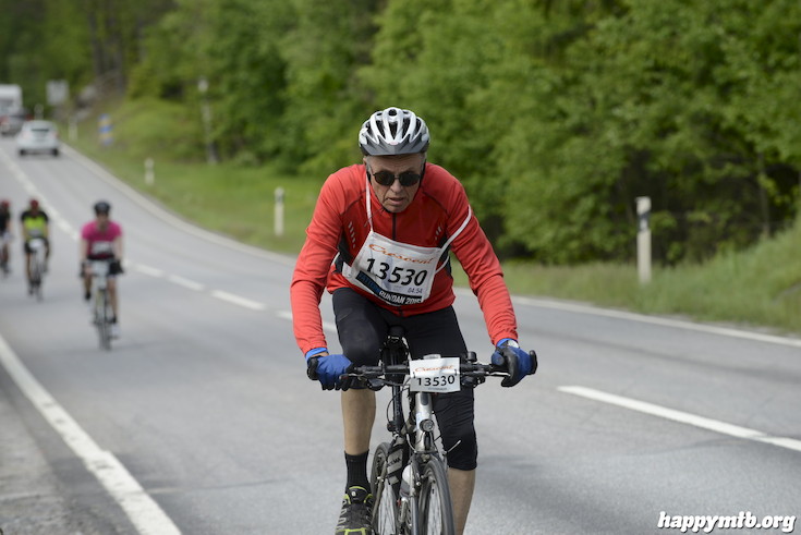 Bild från Vätternrundan 2015