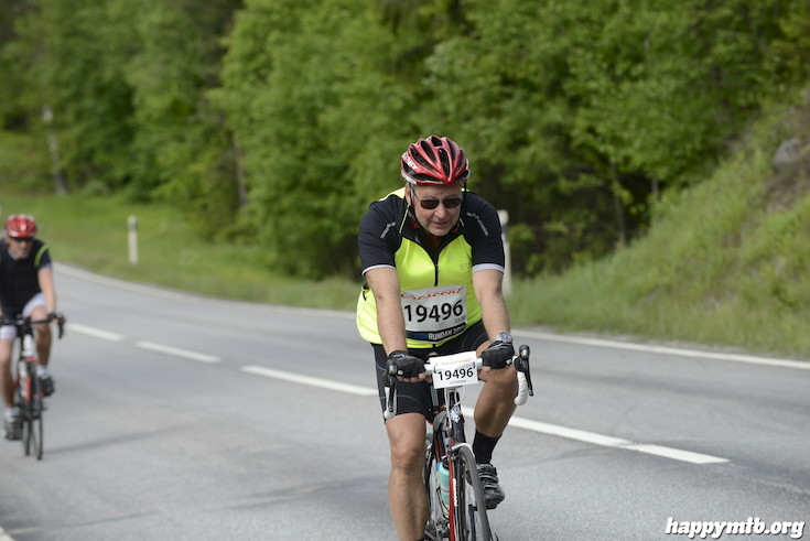 Bild från Vätternrundan 2015