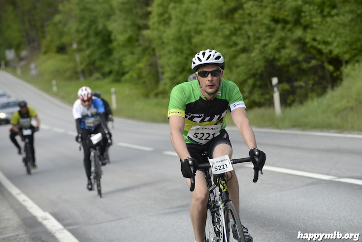 Bild från Vätternrundan 2015