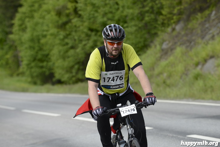 Bild från Vätternrundan 2015
