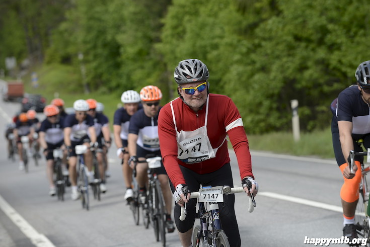 Bild från Vätternrundan 2015