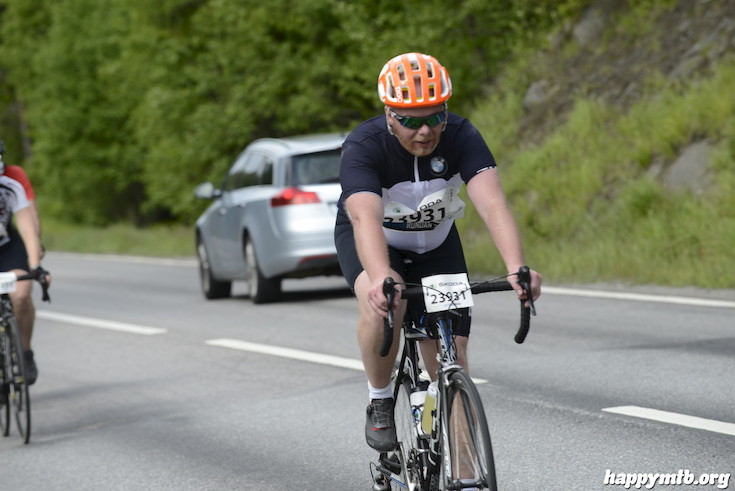 Bild från Vätternrundan 2015