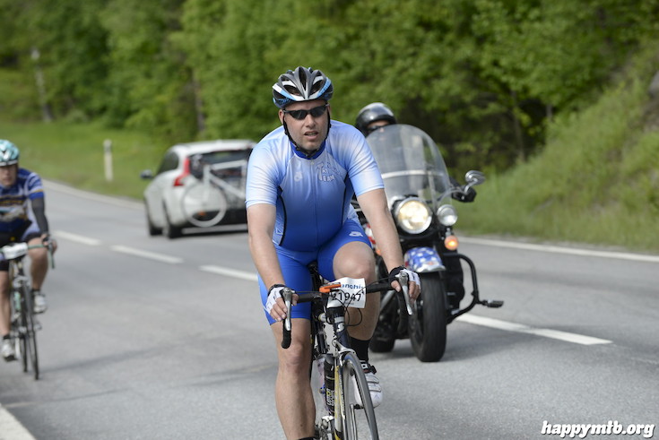 Bild från Vätternrundan 2015