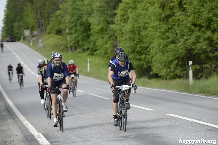 Bild från Vätternrundan 2015