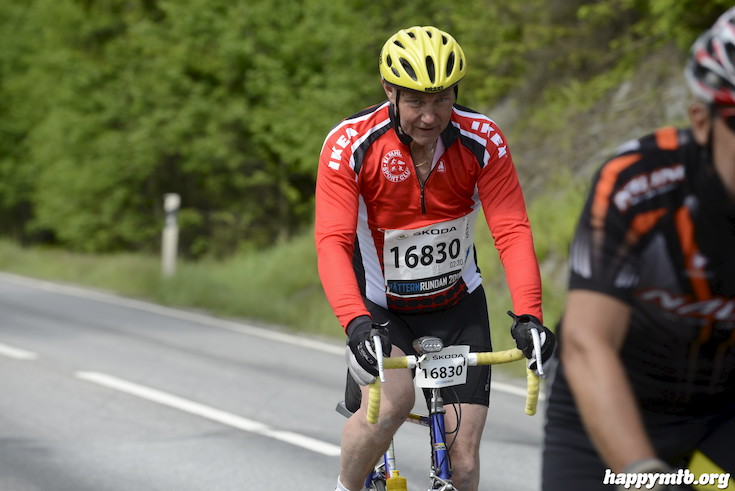 Bild från Vätternrundan 2015
