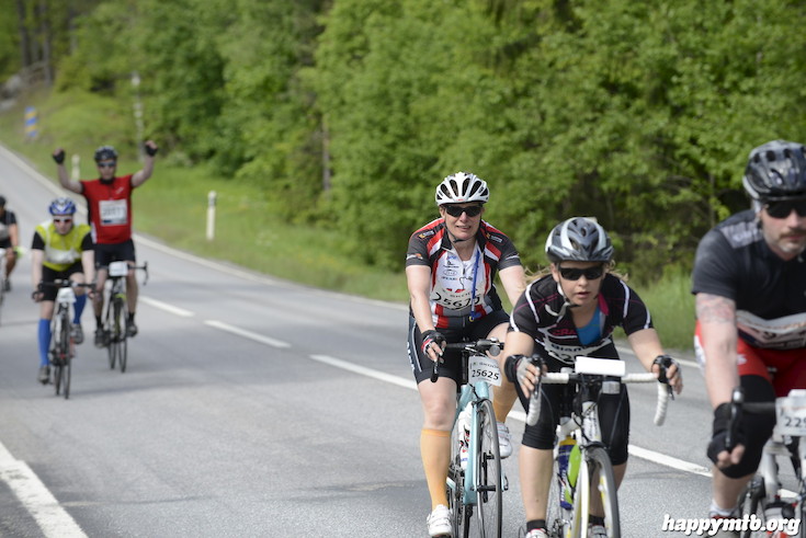 Bild från Vätternrundan 2015