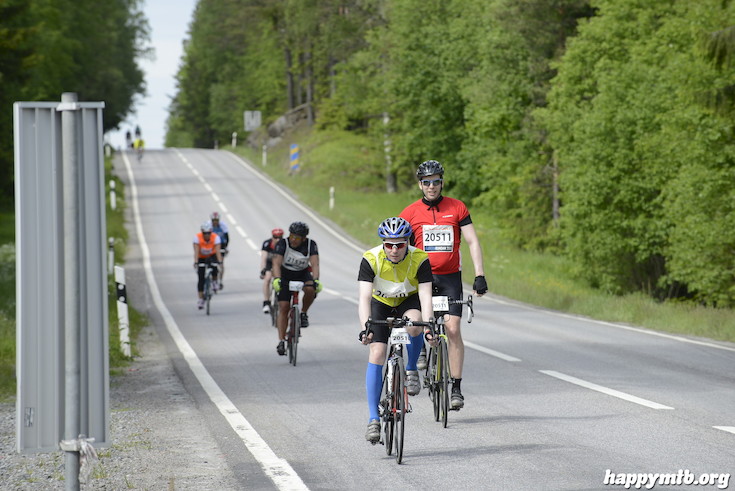 Bild från Vätternrundan 2015