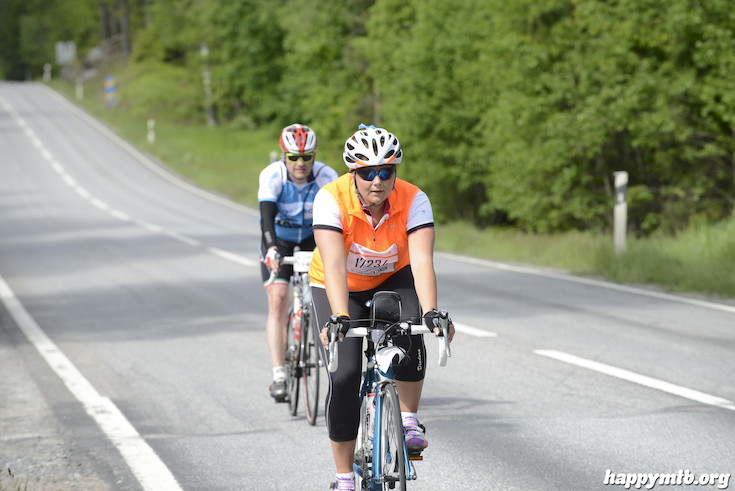 Bild från Vätternrundan 2015