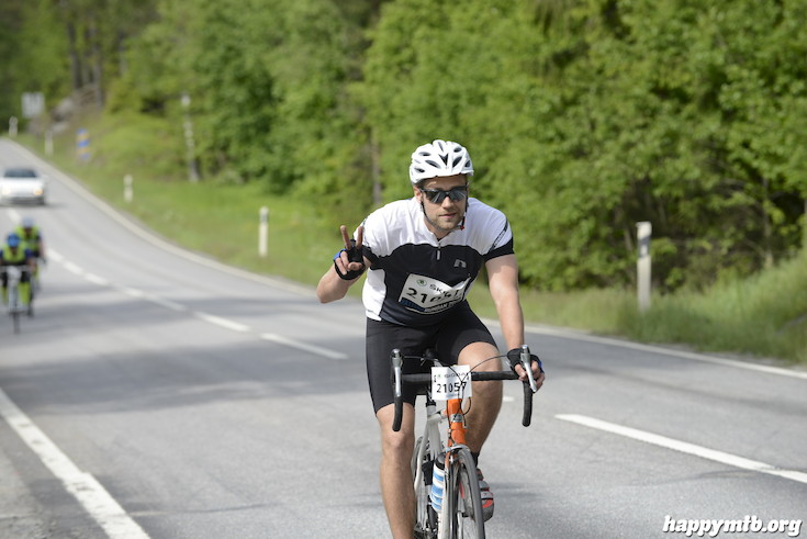 Bild från Vätternrundan 2015