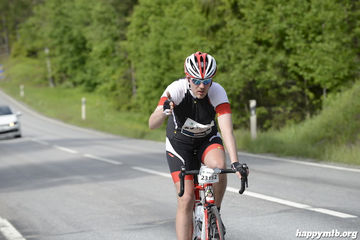 Bild från Vätternrundan 2015