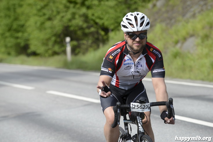 Bild från Vätternrundan 2015