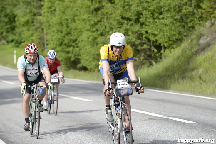 Bild från Vätternrundan 2015
