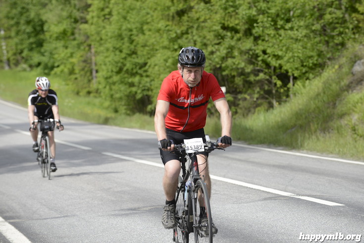 Bild från Vätternrundan 2015