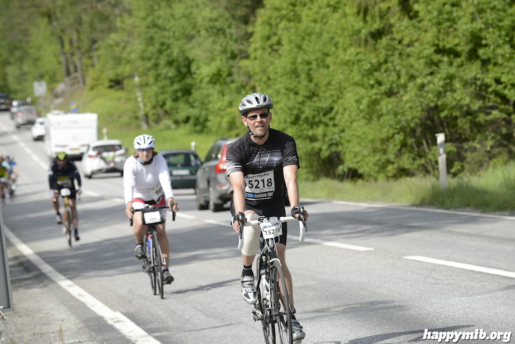 Bild från Vätternrundan 2015