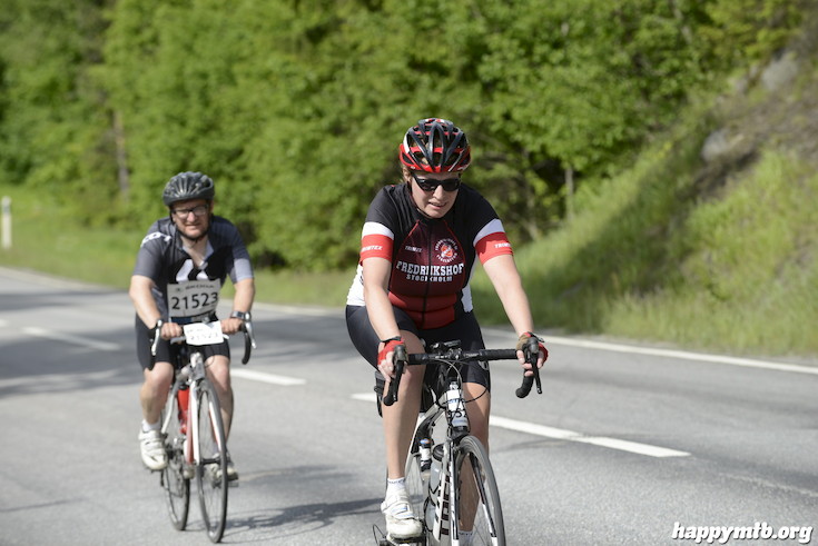 Bild från Vätternrundan 2015