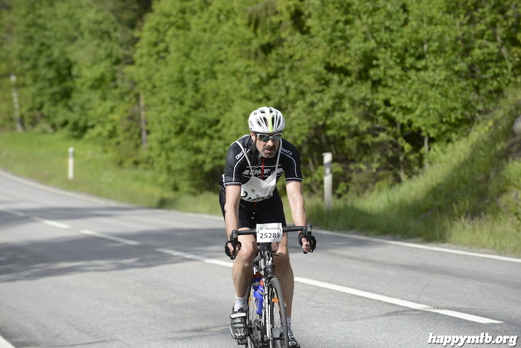 Bild från Vätternrundan 2015