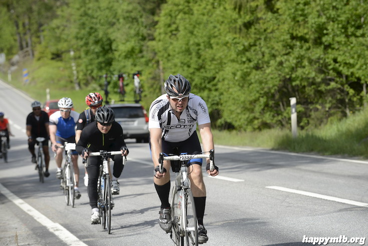 Bild från Vätternrundan 2015