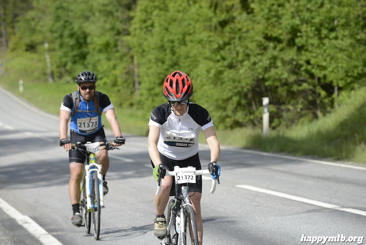 Bild från Vätternrundan 2015