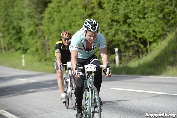 Bild från Vätternrundan 2015