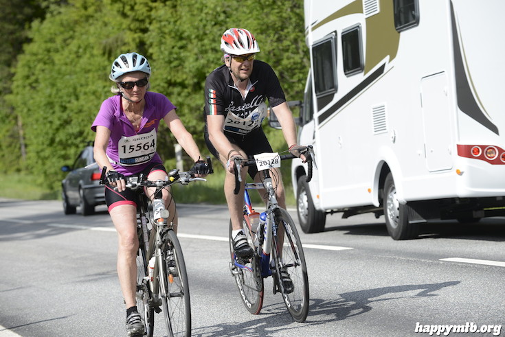 Bild från Vätternrundan 2015