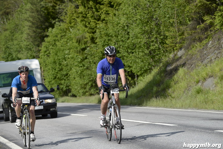 Bild från Vätternrundan 2015