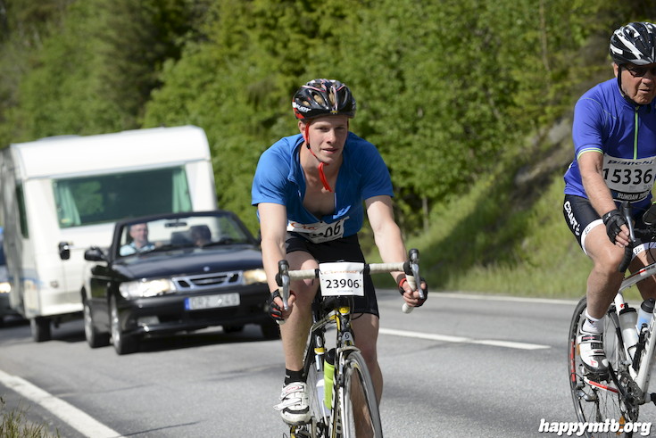 Bild från Vätternrundan 2015