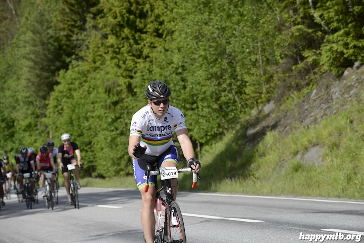 Bild från Vätternrundan 2015