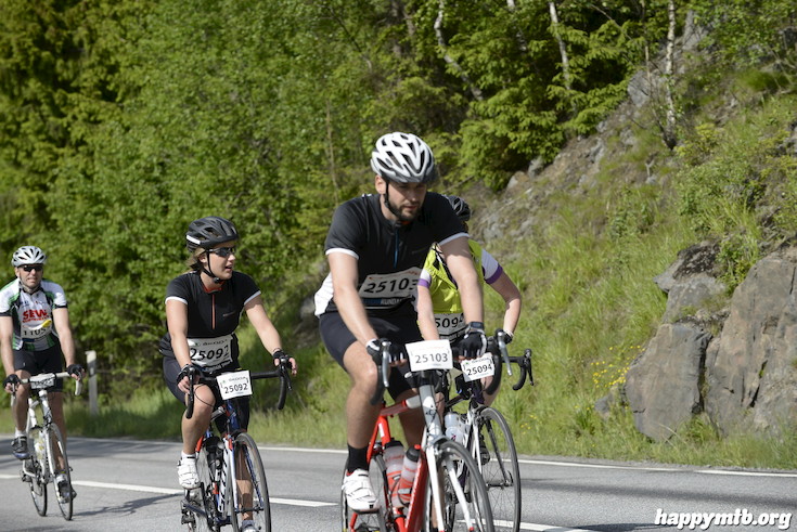 Bild från Vätternrundan 2015