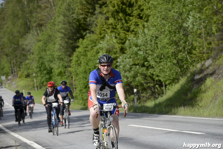 Bild från Vätternrundan 2015