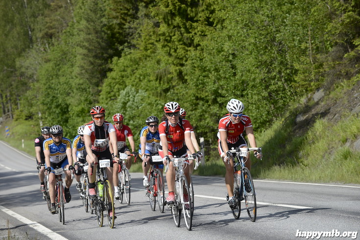 Bild från Vätternrundan 2015