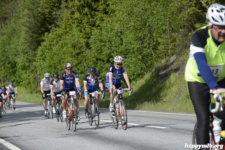 Bild från Vätternrundan 2015