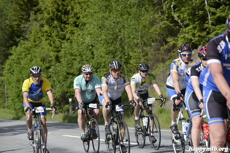Bild från Vätternrundan 2015