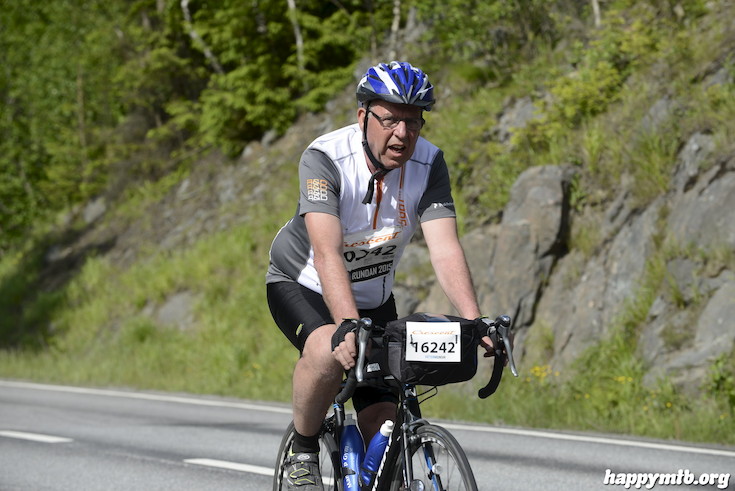 Bild från Vätternrundan 2015