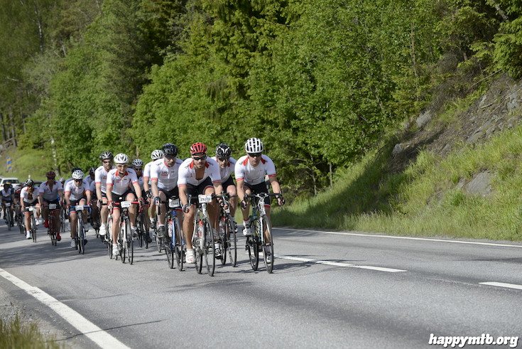 Bild från Vätternrundan 2015